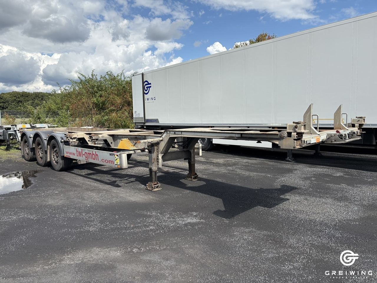 Web-Trailer LPRS 24 20/30/40/45 - Konteineris-vežimus/ Sukeisti kūną puspriekabė: foto 1 Web-Trailer LPRS 24 20/30/40/45 - Konteineris-vežimus/ Sukeisti kūną puspriekabė: foto 1