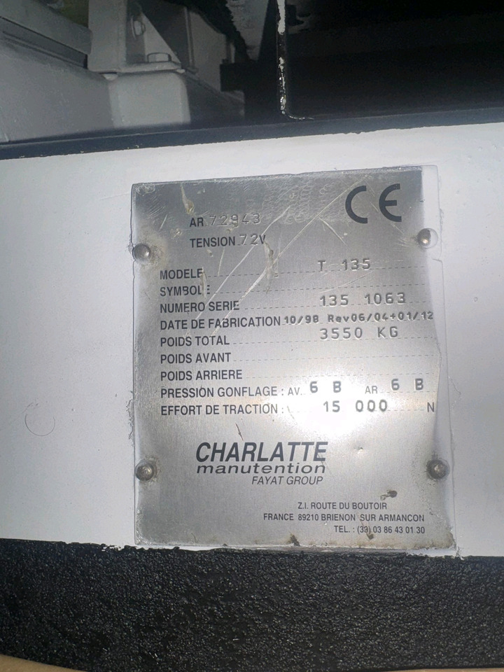 Charlatte 2012 - Bagažo vilkikas: foto 3 Charlatte 2012 - Bagažo vilkikas: foto 3