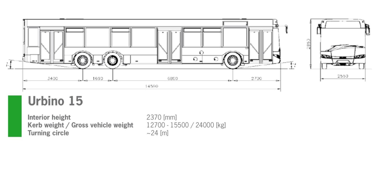 Solaris Urbino 15 - Oro uosto autobusas: foto 5 Solaris Urbino 15 - Oro uosto autobusas: foto 5