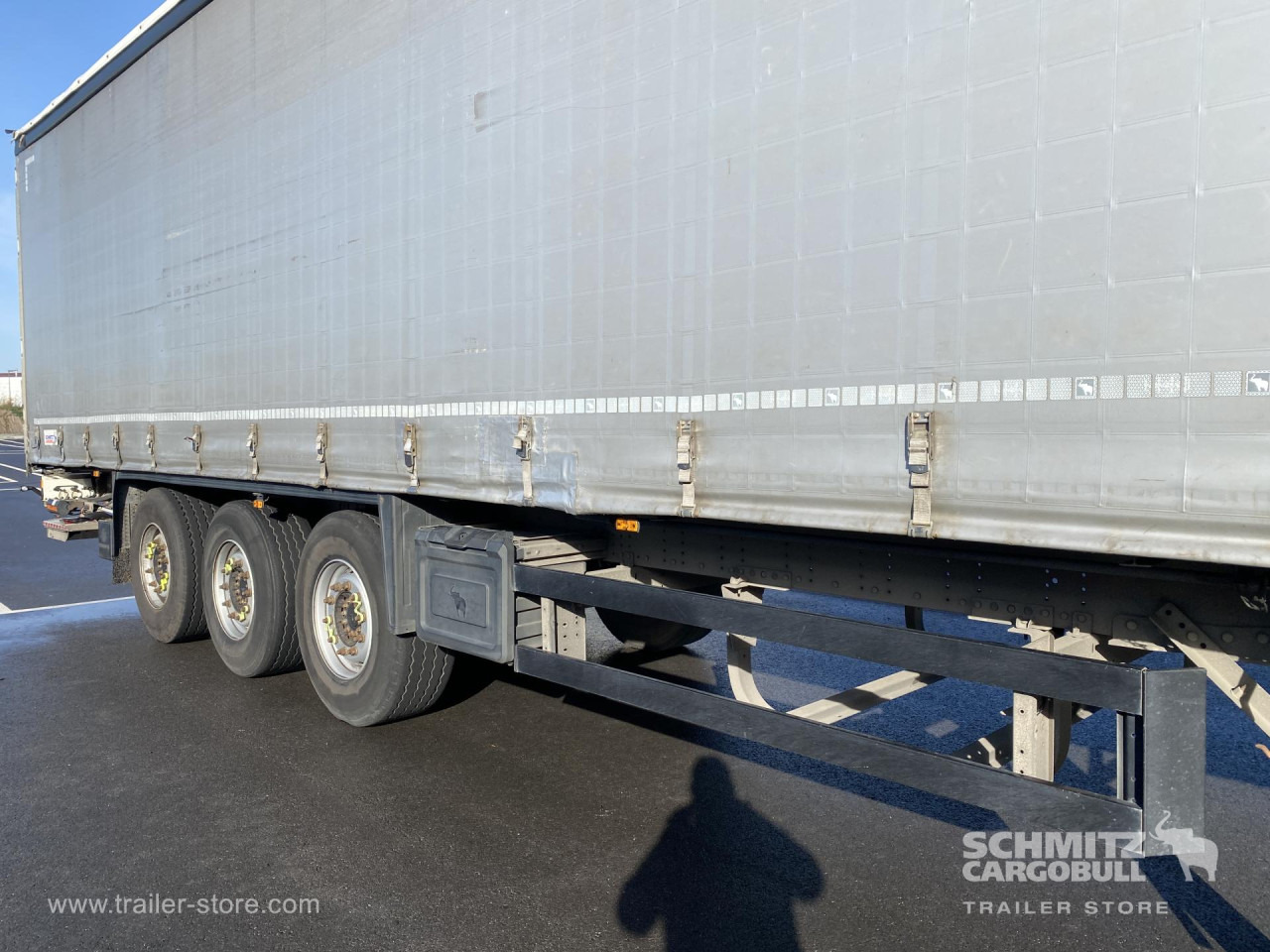 Tentinė puspriekabė SCHMITZ Curtainsider Standard Taillift: foto 11