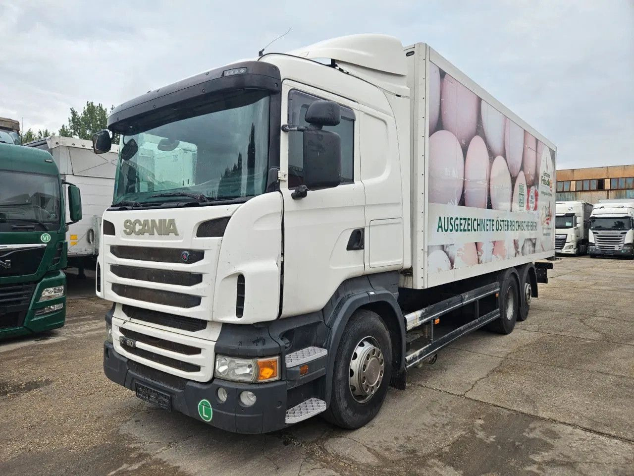 Scania R480 BOX Tail Lift Euro5 - Furgonas sunkvežimis: foto 1 Scania R480 BOX Tail Lift Euro5 - Furgonas sunkvežimis: foto 1