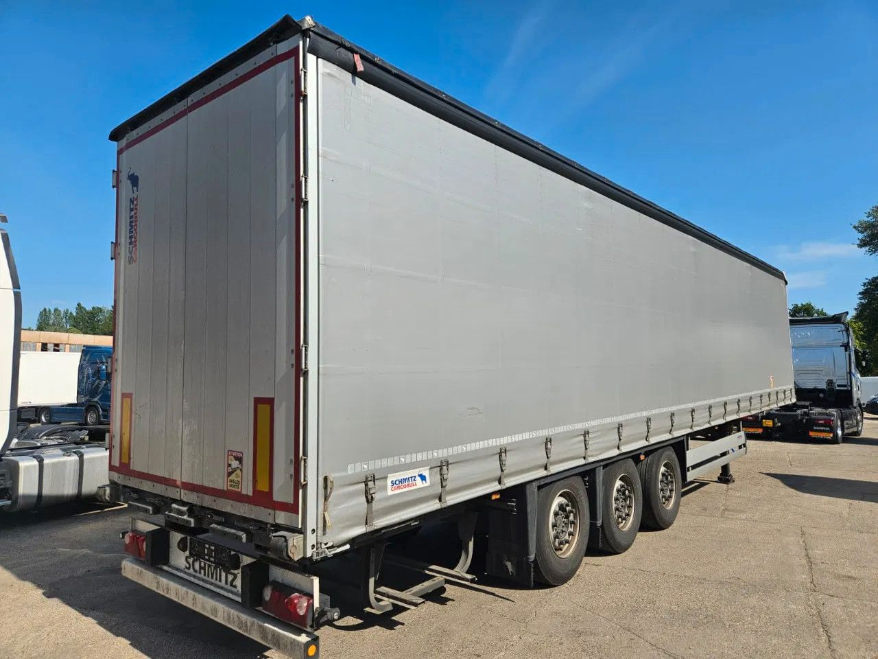 Schmitz Cargobull SCB S3T Standard 14 units! Lifting Axle A&C, XL - Tentinė puspriekabė: foto 3 Schmitz Cargobull SCB S3T Standard 14 units! Lifting Axle A&C, XL - Tentinė puspriekabė: foto 3
