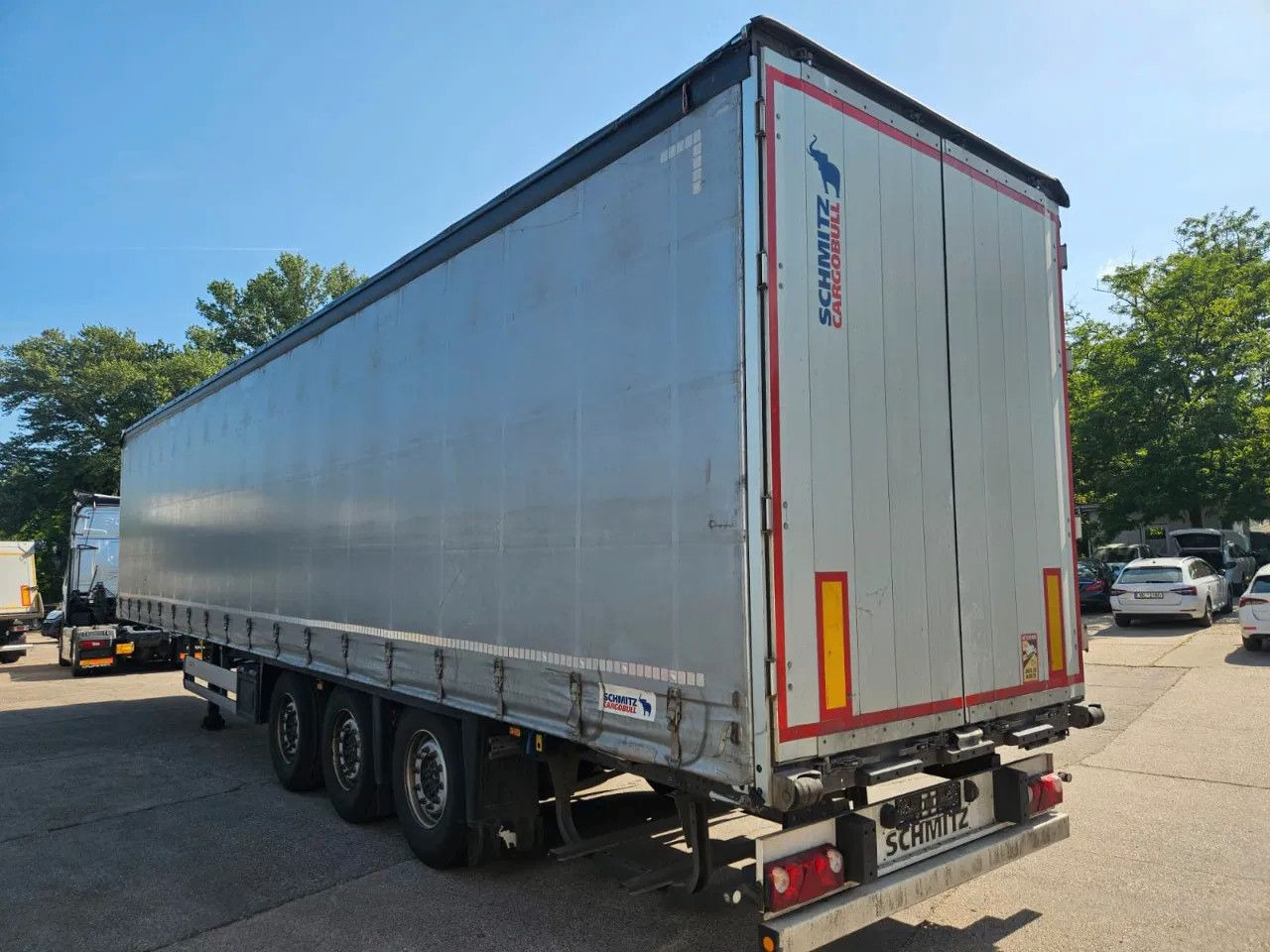 Schmitz Cargobull SCB S3T Standard 14 units! Lifting Axle A&C, XL - Tentinė puspriekabė: foto 4 Schmitz Cargobull SCB S3T Standard 14 units! Lifting Axle A&C, XL - Tentinė puspriekabė: foto 4