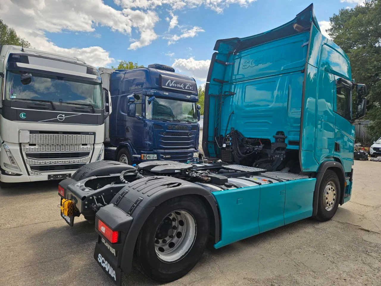 Scania R500 Standard-Turquoise-Standklima-Big NAVI-Hydr - Vilkikas: foto 3 Scania R500 Standard-Turquoise-Standklima-Big NAVI-Hydr - Vilkikas: foto 3