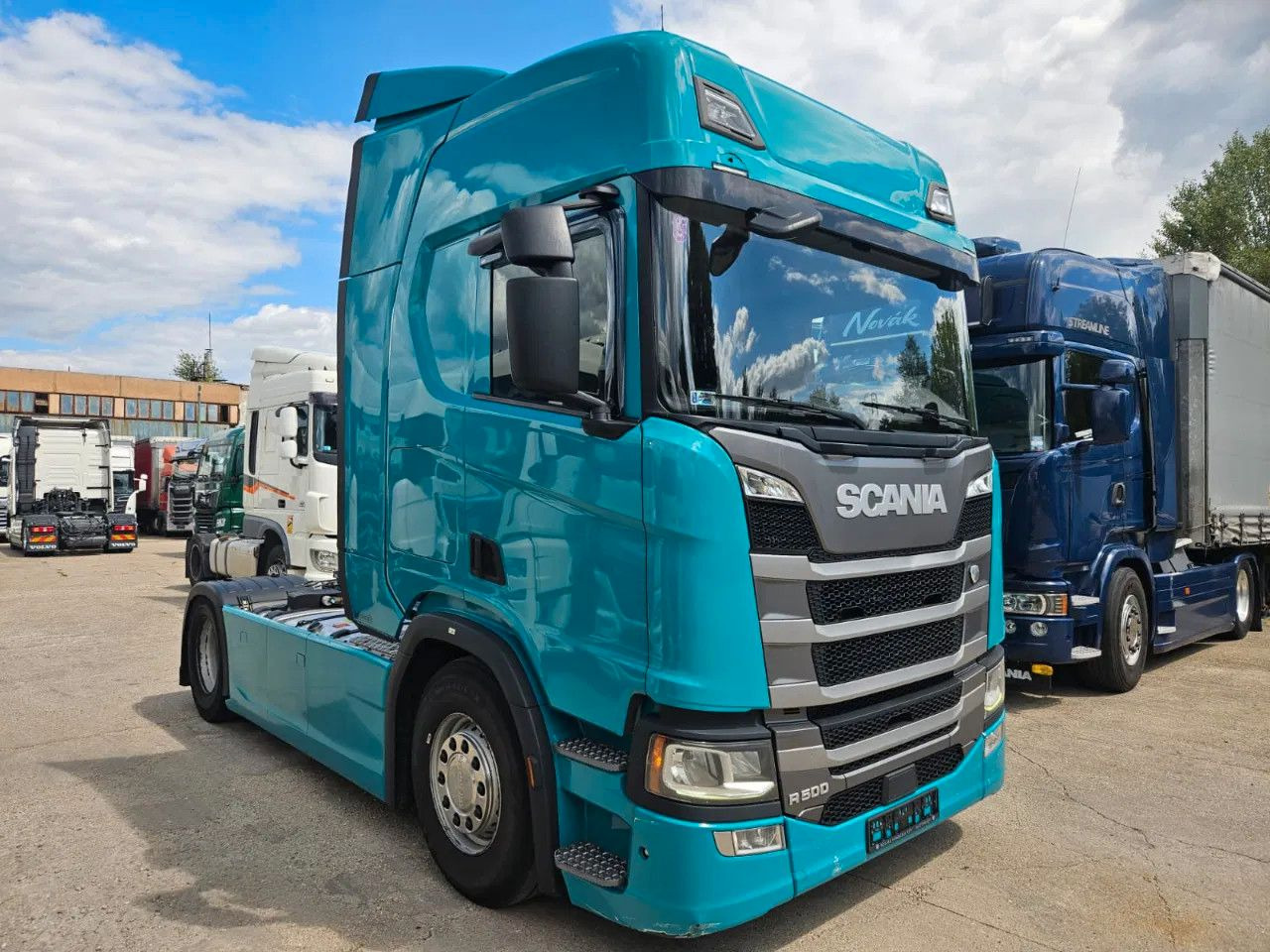 Scania R500 Standard-Turquoise-Standklima-Big NAVI-Hydr - Vilkikas: foto 2 Scania R500 Standard-Turquoise-Standklima-Big NAVI-Hydr - Vilkikas: foto 2