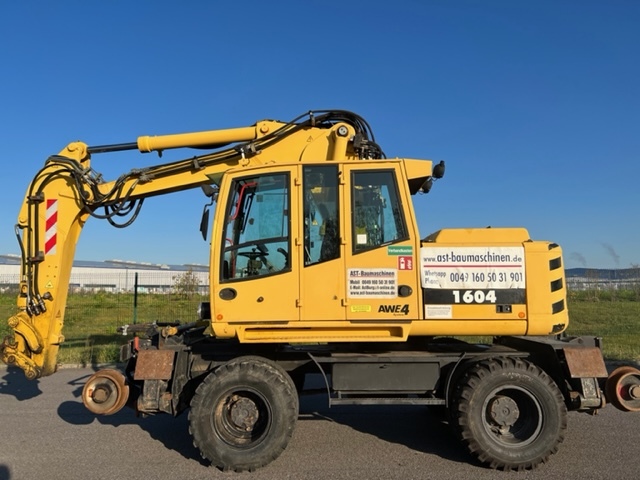 ATLAS 1604 K ZW Zwei- Wege-Bagger - Ratinis ekskavatorius: foto 1 ATLAS 1604 K ZW Zwei- Wege-Bagger - Ratinis ekskavatorius: foto 1