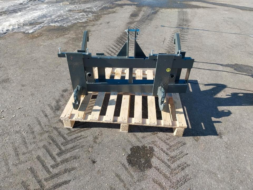 Adapter Atlas Weycor Radlader auf 3 Punkt Kat II Palettengabel - Šakės - Ratinis krautuvas: foto 3 Adapter Atlas Weycor Radlader auf 3 Punkt Kat II Palettengabel - Šakės - Ratinis krautuvas: foto 3