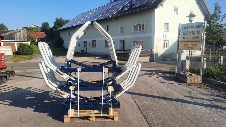 Ballenzange Ballengabel Euro Rundbellenzange Silozange Hoflader - Replės: foto 1 Ballenzange Ballengabel Euro Rundbellenzange Silozange Hoflader - Replės: foto 1