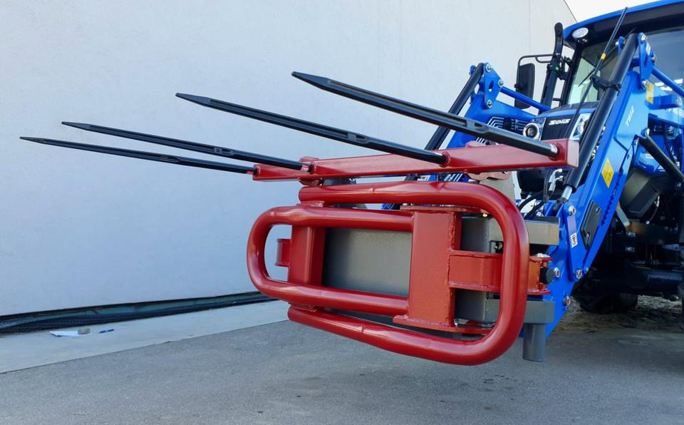 Ballenzange mit Zinken Rundbellenzange Silozange Frontlader Euro - Replės: foto 4 Ballenzange mit Zinken Rundbellenzange Silozange Frontlader Euro - Replės: foto 4