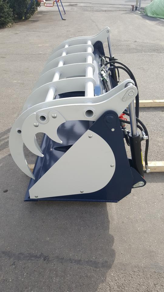 Greifschaufel 2,2m Euro Frontlader Kramer Volvo Radlader Cat - Krautuvo kaušas: foto 4 Greifschaufel 2,2m Euro Frontlader Kramer Volvo Radlader Cat - Krautuvo kaušas: foto 4