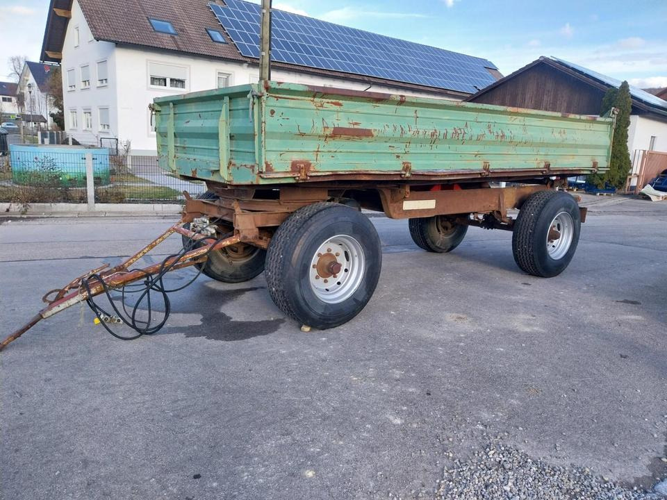 2 Achs 3 Seiten Kipper Anhänger Druckluft Wagen Schlepper - Kita technika: foto 1 2 Achs 3 Seiten Kipper Anhänger Druckluft Wagen Schlepper - Kita technika: foto 1