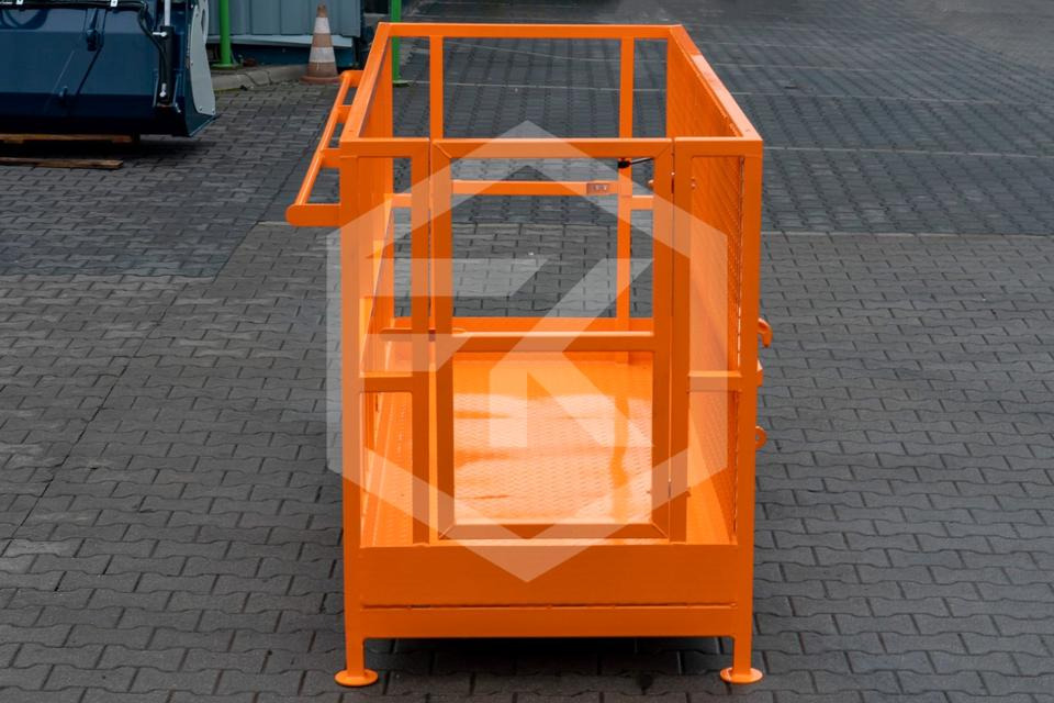 Arbeitskorb Arbeitsbühne Werkzeugkorb 240cm Euro Frontlader - Kita technika: foto 2 Arbeitskorb Arbeitsbühne Werkzeugkorb 240cm Euro Frontlader - Kita technika: foto 2