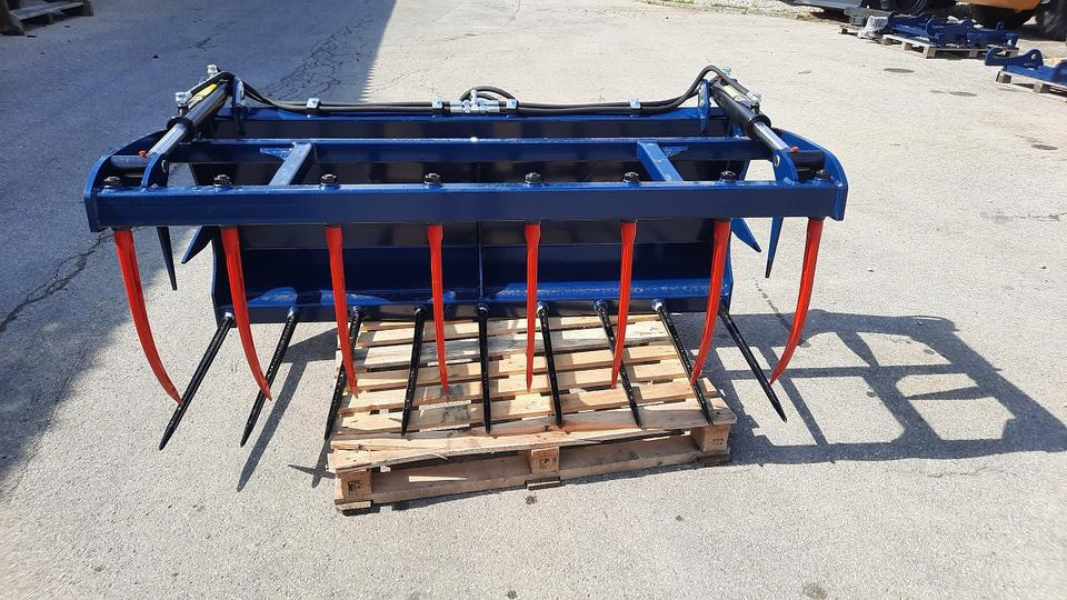 Krokodilgebiss Greifschaufel Frontlader Thaler Cat Hoflader Euro - Siloso įranga: foto 2 Krokodilgebiss Greifschaufel Frontlader Thaler Cat Hoflader Euro - Siloso įranga: foto 2