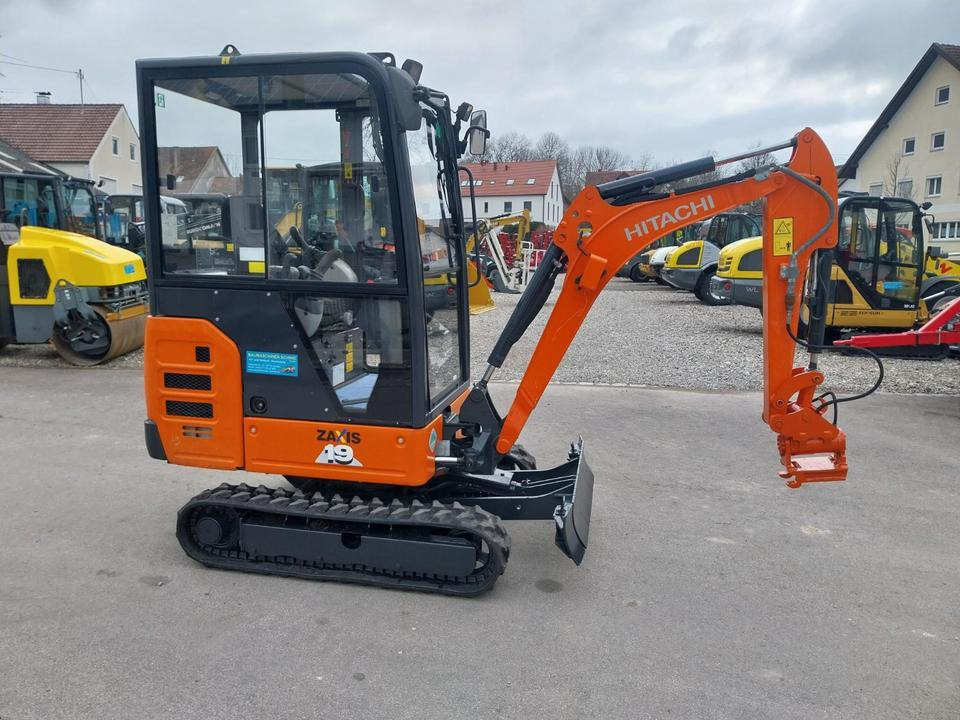 Minibagger Hitachi ZX 19 Powertilt Bagger Kettenbagger - Mini ekskavatorius: foto 4 Minibagger Hitachi ZX 19 Powertilt Bagger Kettenbagger - Mini ekskavatorius: foto 4