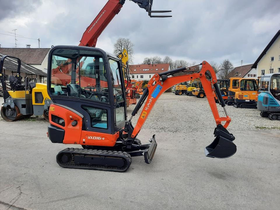 Minibagger Kubota KX 016 - 4 Kettenbagger - Mini ekskavatorius: foto 3 Minibagger Kubota KX 016 - 4 Kettenbagger - Mini ekskavatorius: foto 3