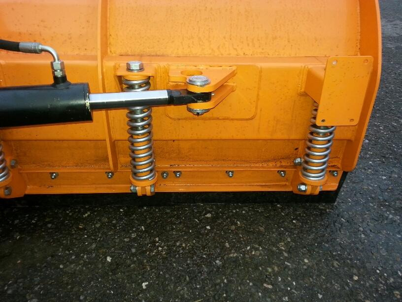 Sniego peilis Schneeschild 2,6m Ahlmann Liebherr Schlepper Radlader Hoflader: foto 6