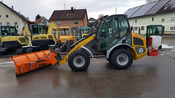 Schneeschild 2,6m Komatsu Atlas Schlepper Radlader Hoflader - Sniego peilis: foto 4 Schneeschild 2,6m Komatsu Atlas Schlepper Radlader Hoflader - Sniego peilis: foto 4
