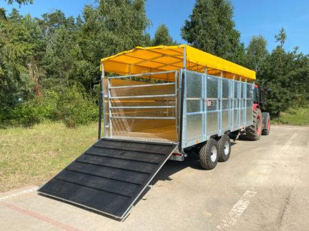 Viehanhänger Tandem Viehwagen Viehtransporter Anhänger - Gyvulių pervežimo priekaba: foto 4 Viehanhänger Tandem Viehwagen Viehtransporter Anhänger - Gyvulių pervežimo priekaba: foto 4
