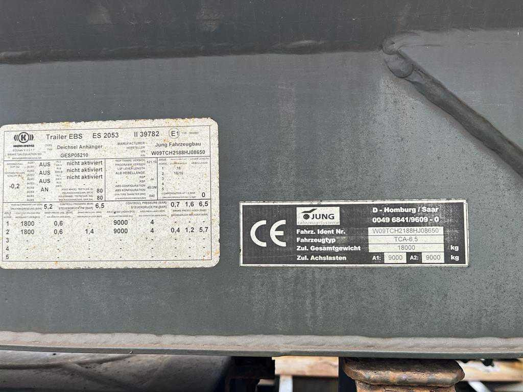 Containeranhänger TCA 6,5 Apollo Containeranhäng - Kablio/ Skip loader priekaba: foto 4 Containeranhänger TCA 6,5 Apollo Containeranhäng - Kablio/ Skip loader priekaba: foto 4
