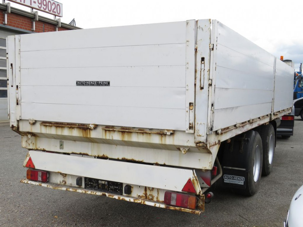 DINKEL Tandemanhänger DTAP 18000 Baustoffanhänger - Platforminė/ Bortinė priekaba: foto 5 DINKEL Tandemanhänger DTAP 18000 Baustoffanhänger - Platforminė/ Bortinė priekaba: foto 5