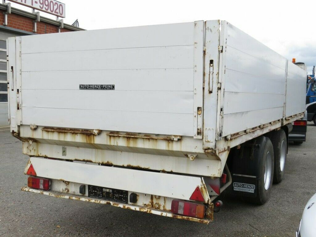 Dinkel Tandemanhänger DTAP 18000 Baustoffanhänger - Platforminė/ Bortinė priekaba: foto 5 Dinkel Tandemanhänger DTAP 18000 Baustoffanhänger - Platforminė/ Bortinė priekaba: foto 5