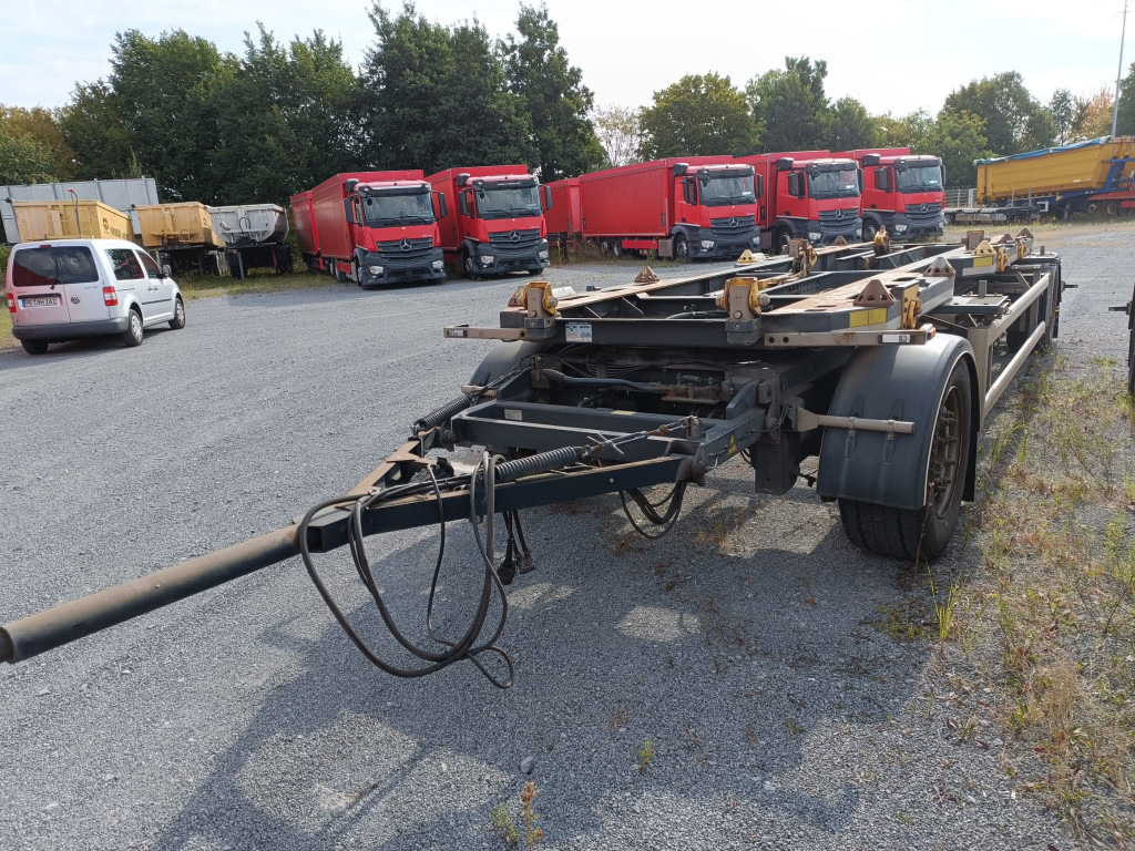 HUEFFERMANN Anhänger für Absetzmulden HMA 18.76 LS Containeranhänger - Konteineris-vežimus/ Sukeisti kūną priekaba: foto 3 HUEFFERMANN Anhänger für Absetzmulden HMA 18.76 LS Containeranhänger - Konteineris-vežimus/ Sukeisti kūną priekaba: foto 3