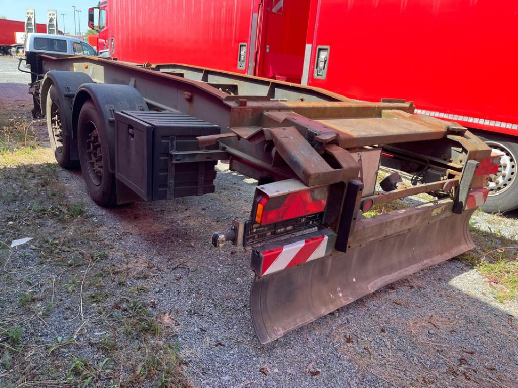 HUEFFERMANN Tandemanhänger HTS 1877 Containeranhänger - Kablio/ Skip loader priekaba: foto 4 HUEFFERMANN Tandemanhänger HTS 1877 Containeranhänger - Kablio/ Skip loader priekaba: foto 4