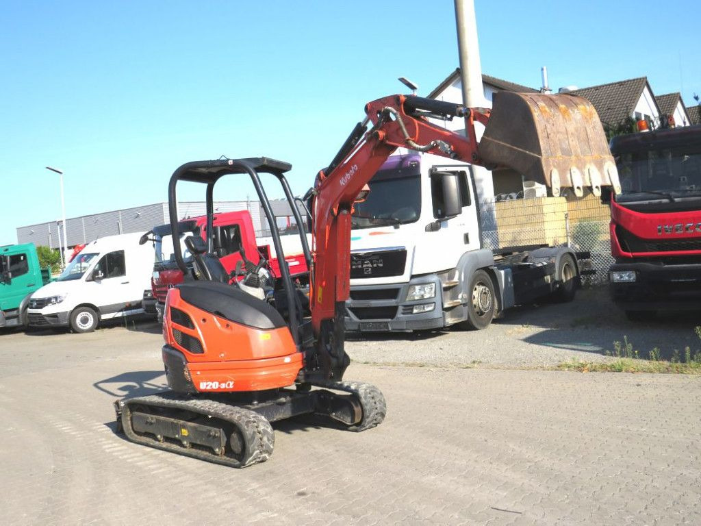 Kubota Minibagger U 20 - 3 Minibagger Kurzheck - Mini ekskavatorius: foto 2 Kubota Minibagger U 20 - 3 Minibagger Kurzheck - Mini ekskavatorius: foto 2