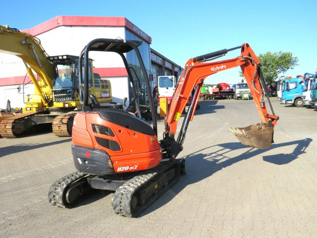 Kubota Minibagger U 20 - 3 Minibagger Kurzheck - Mini ekskavatorius: foto 4 Kubota Minibagger U 20 - 3 Minibagger Kurzheck - Mini ekskavatorius: foto 4