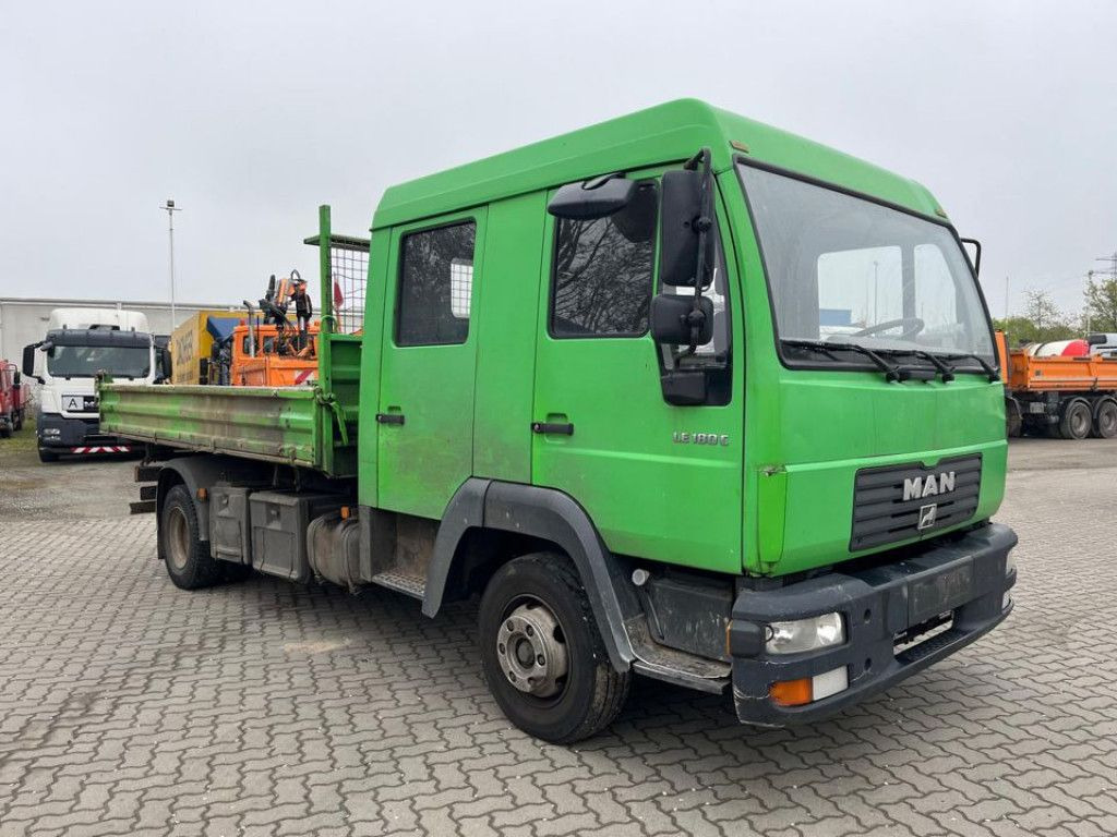 MAN LE 8.180 K 2-Achs Kipper Doppelkabine Meiller - Mažas savivartis, Komercinis automobilis su dviguba kabina: foto 2 MAN LE 8.180 K 2-Achs Kipper Doppelkabine Meiller - Mažas savivartis, Komercinis automobilis su dviguba kabina: foto 2