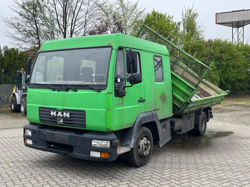 MAN LE 8.180 K 2-Achs Kipper Doppelkabine Meiller - Savivartis sunkvežimis: foto 1 MAN LE 8.180 K 2-Achs Kipper Doppelkabine Meiller - Savivartis sunkvežimis: foto 1