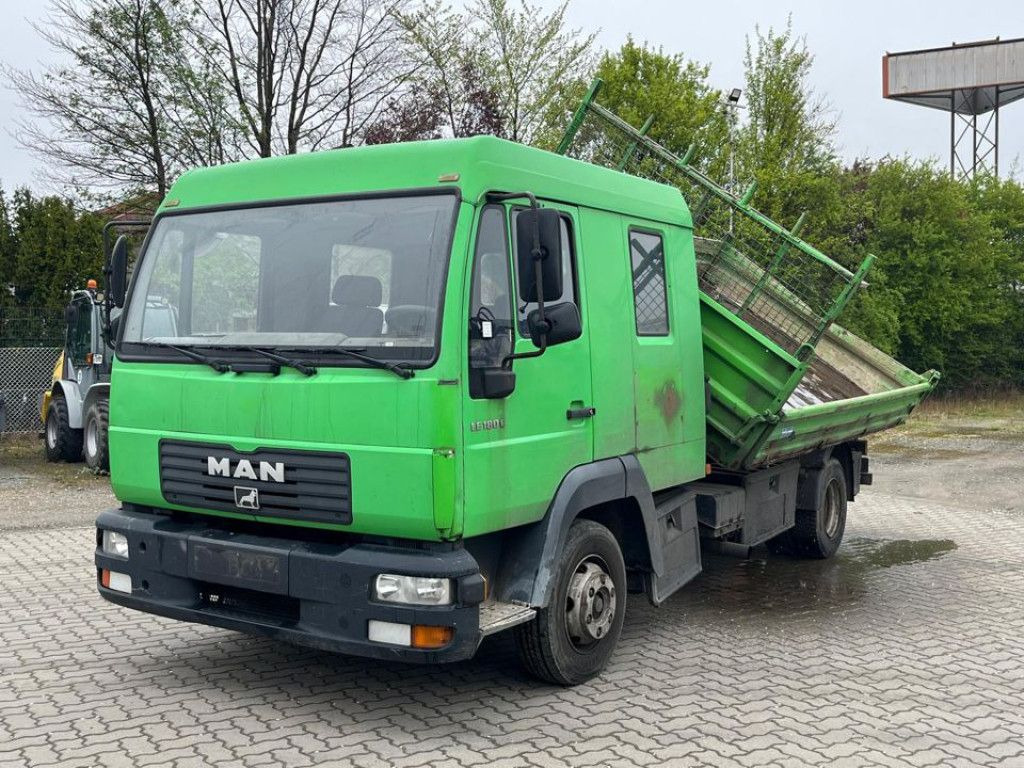 MAN LE 8.180 K 2-Achs Kipper Doppelkabine Meiller - Mažas savivartis, Komercinis automobilis su dviguba kabina: foto 1 MAN LE 8.180 K 2-Achs Kipper Doppelkabine Meiller - Mažas savivartis, Komercinis automobilis su dviguba kabina: foto 1