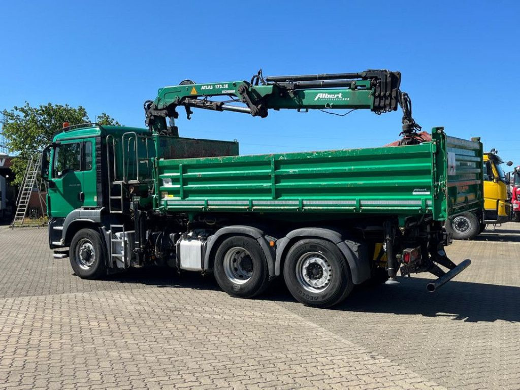 MAN TG-S 28.480 6x4H-4 BL 3-Achs Kipper Kran Funk Li - Sunkvežimis su kranu: foto 4 MAN TG-S 28.480 6x4H-4 BL 3-Achs Kipper Kran Funk Li - Sunkvežimis su kranu: foto 4