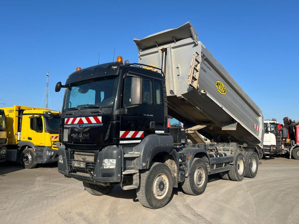 MAN TG-S 35.460 8x6 BB 4 Achs Muldenkipper Meiller 18m³ - Savivartis: foto 1 MAN TG-S 35.460 8x6 BB 4 Achs Muldenkipper Meiller 18m³ - Savivartis: foto 1