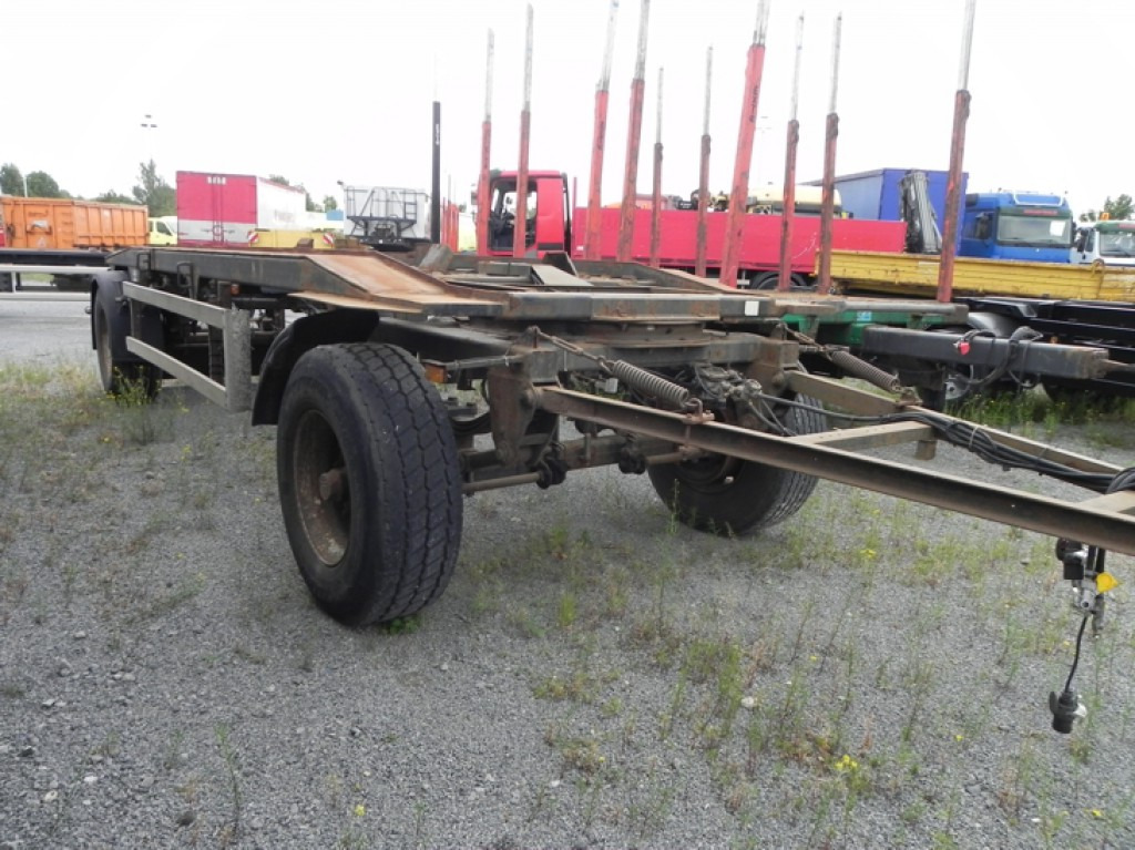 MEINDL Abrollanhänger AR 18 Containeranhänger - Kablio/ Skip loader priekaba: foto 1 MEINDL Abrollanhänger AR 18 Containeranhänger - Kablio/ Skip loader priekaba: foto 1