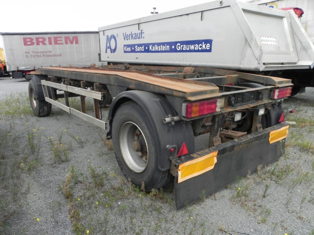 MEINDL Abrollanhänger AR 18 Containeranhänger - Kablio/ Skip loader priekaba: foto 2 MEINDL Abrollanhänger AR 18 Containeranhänger - Kablio/ Skip loader priekaba: foto 2