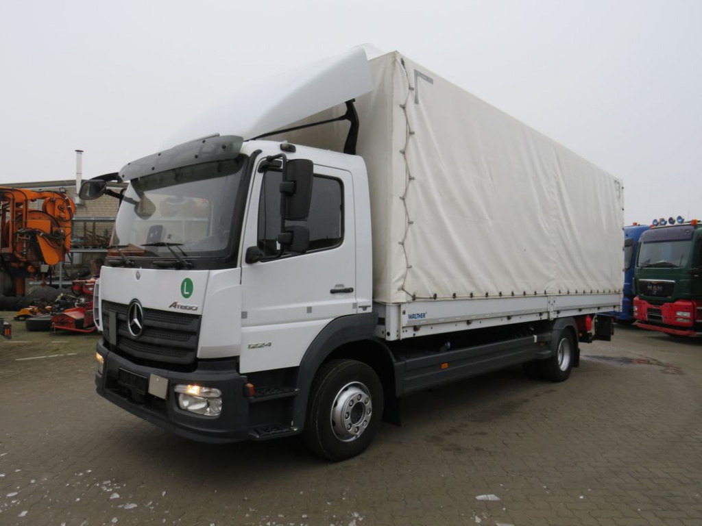MERCEDES-BENZ Atego 1224 L  Pritsche LBW LBW 1.5to - Tentinis sunkvežimis: foto 2 MERCEDES-BENZ Atego 1224 L  Pritsche LBW LBW 1.5to - Tentinis sunkvežimis: foto 2