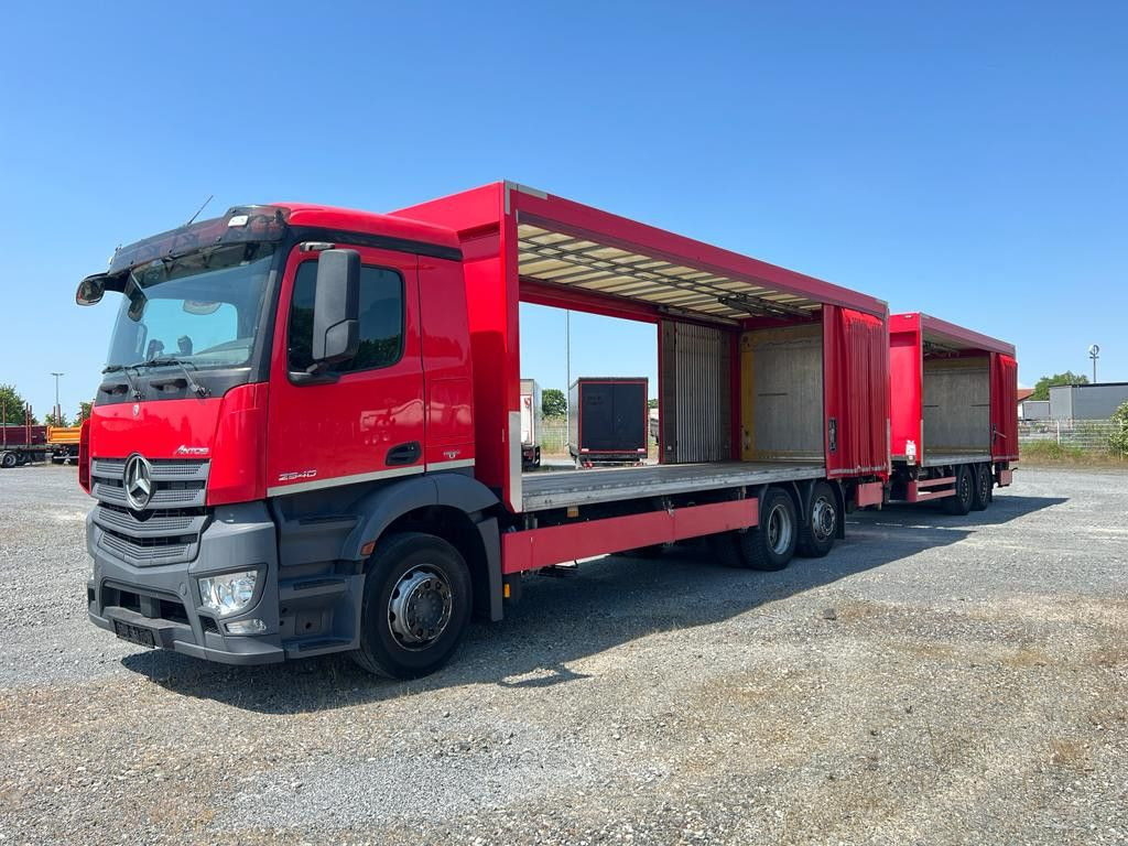 Mercedes-Benz Antos 2540 L 6x2 Pritsche LBW Mercedes-Benz Antos 2540 L 6x2 Pritsche LBW - Tentinis sunkvežimis: foto 2 Mercedes-Benz Antos 2540 L 6x2 Pritsche LBW Mercedes-Benz Antos 2540 L 6x2 Pritsche LBW - Tentinis sunkvežimis: foto 2