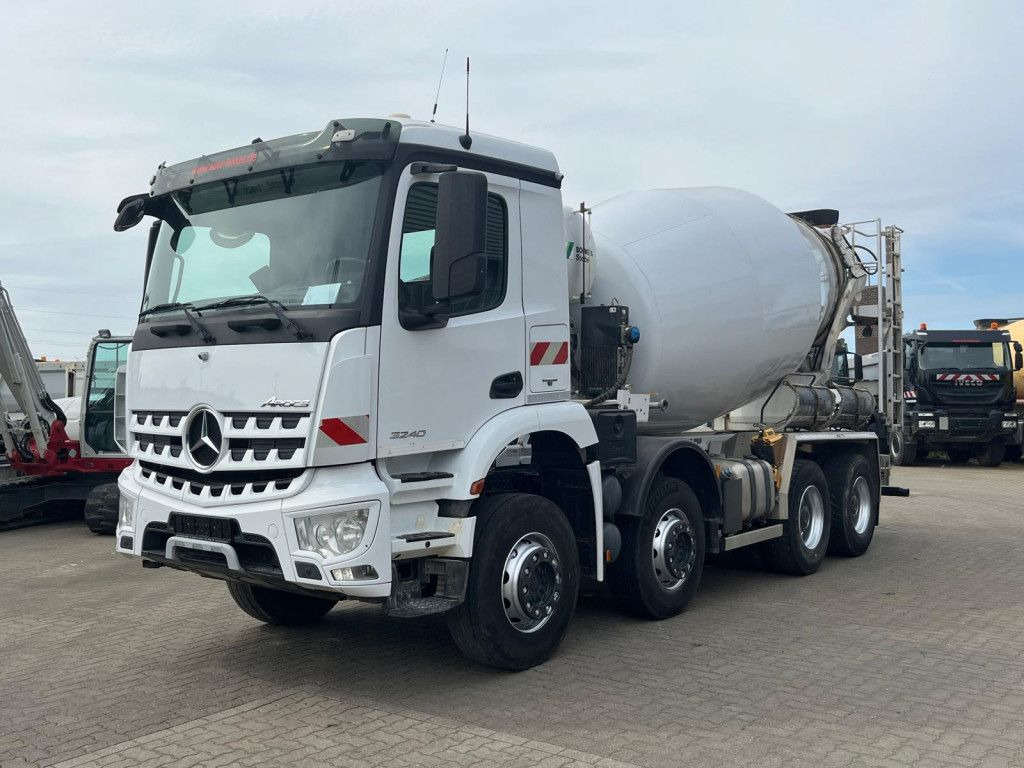 Mercedes-Benz Arocs 3240 B 8x4 Betonmischer Deutsch Top AP Ach - Betonvežis: foto 1 Mercedes-Benz Arocs 3240 B 8x4 Betonmischer Deutsch Top AP Ach - Betonvežis: foto 1