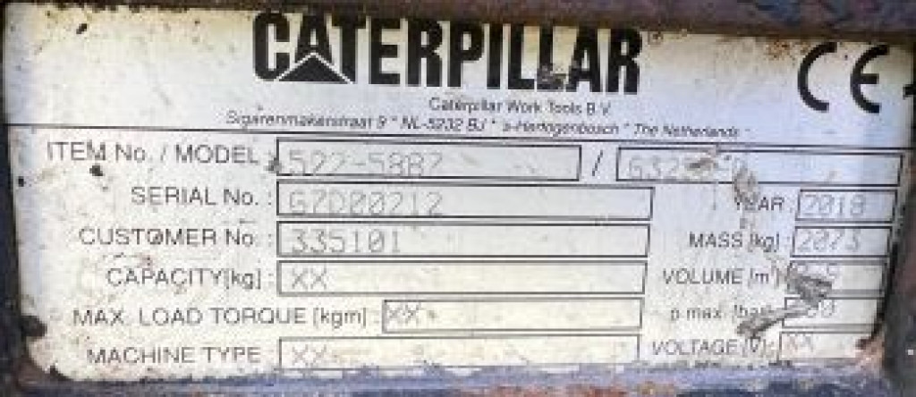 CATERPILLAR Sortiergreifer 325 B D Anbaugeräte Baumaschinen Sortiergreifer 900Ltr. für Maschine 25-50to - Statybinė technika: foto 2 CATERPILLAR Sortiergreifer 325 B D Anbaugeräte Baumaschinen Sortiergreifer 900Ltr. für Maschine 25-50to - Statybinė technika: foto 2