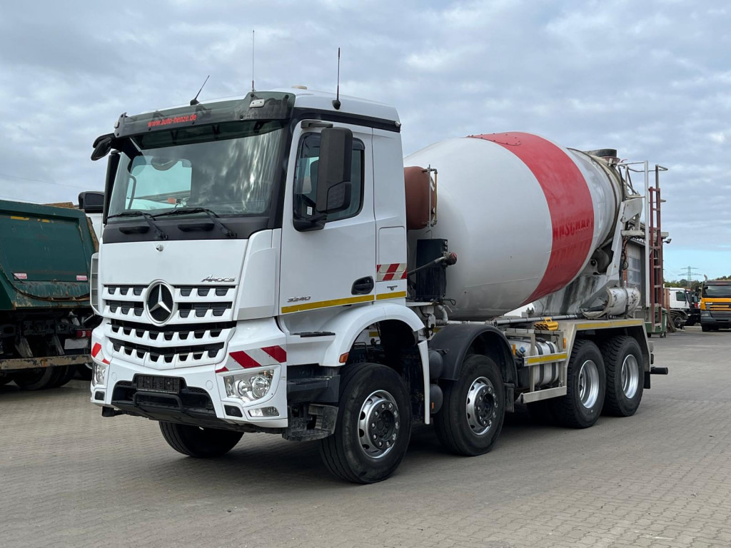 MERCEDES-BENZ Arocs 3240 B 8x4 Betonmischer - Sunkvežimis: foto 1 MERCEDES-BENZ Arocs 3240 B 8x4 Betonmischer - Sunkvežimis: foto 1