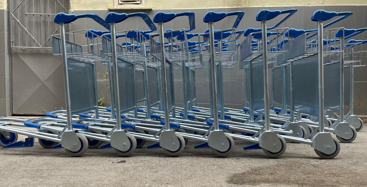 TRair Eco Airport Baggage Trolley - Orlaivių pagalbinė antžeminė įranga: foto 2 TRair Eco Airport Baggage Trolley - Orlaivių pagalbinė antžeminė įranga: foto 2