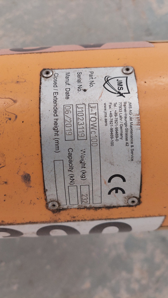 Towbar A220 JMS - Orlaivių pagalbinė antžeminė įranga: foto 2 Towbar A220 JMS - Orlaivių pagalbinė antžeminė įranga: foto 2