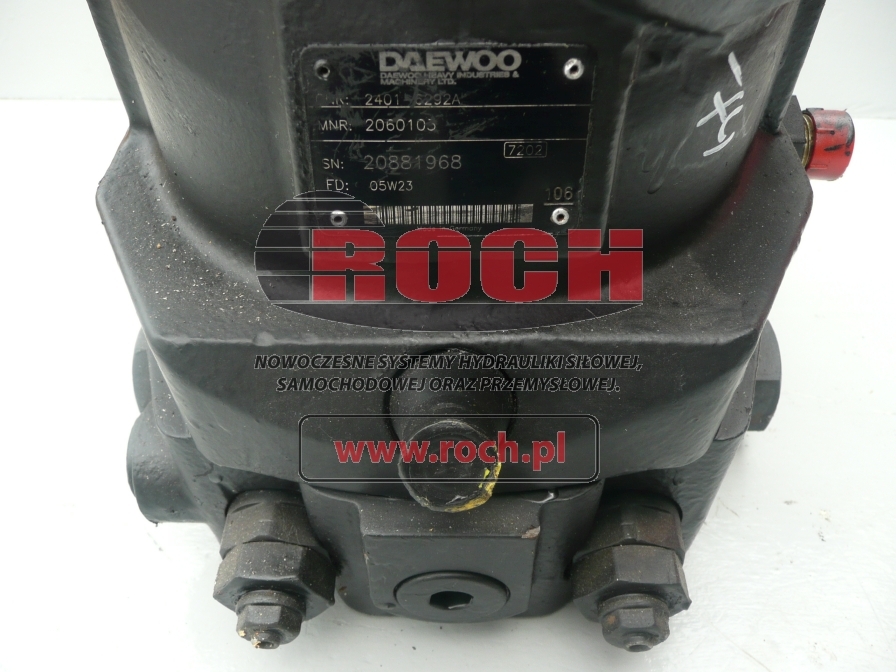 DAEWOO 2060103 2401-6292A 05W23 - Hidraulinis variklis - Vikšrinis ekskavatorius: foto 2 DAEWOO 2060103 2401-6292A 05W23 - Hidraulinis variklis - Vikšrinis ekskavatorius: foto 2