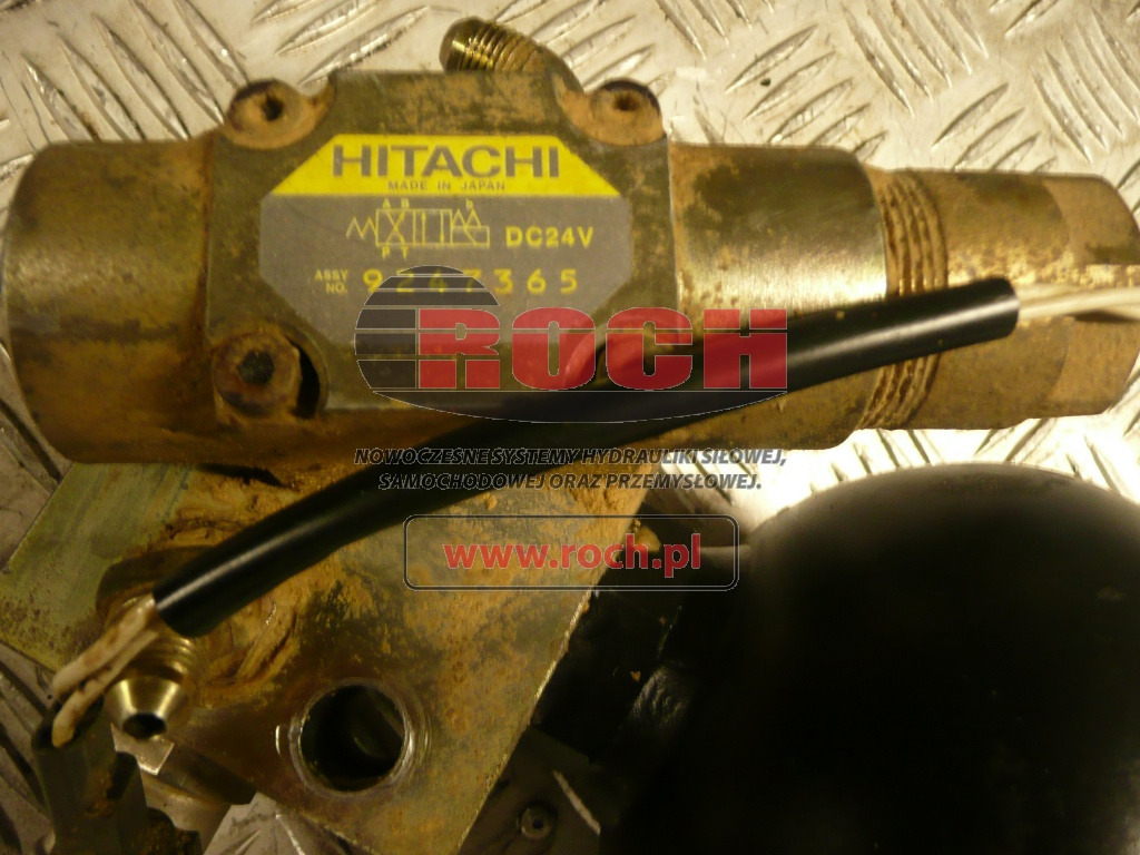 + ELEKTROZAWÓR 9247365 DC 24V + HYDAC V-0,75L - Hidraulinis vožtuvas: foto 1 + ELEKTROZAWÓR 9247365 DC 24V + HYDAC V-0,75L - Hidraulinis vožtuvas: foto 1