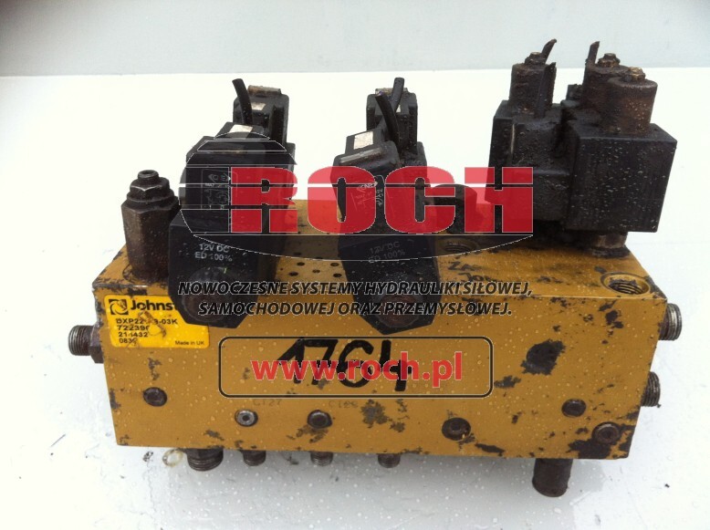 JOHNSTON DXP22199-03K 722390 214432 0836 + LC R933000818 L5410B2010B01BJ + CEWKA 12VDC ED100% + CEWKI C16H12/19 - Hidraulinis vožtuvas - Gatvių šlavimo mašina: foto 1 JOHNSTON DXP22199-03K 722390 214432 0836 + LC R933000818 L5410B2010B01BJ + CEWKA 12VDC ED100% + CEWKI C16H12/19 - Hidraulinis vožtuvas - Gatvių šlavimo mašina: foto 1