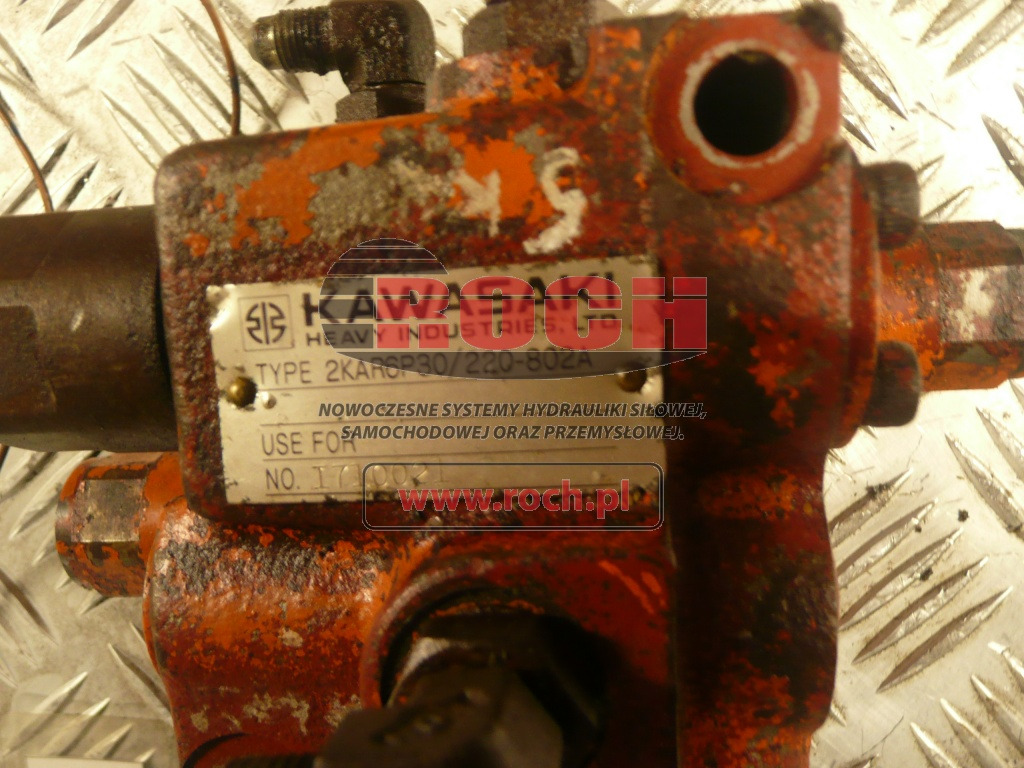 KAWASAKI 2KAR6P30/220-802A I710021 - 1 SEKCYJNY - Hidraulinis vožtuvas: foto 1 KAWASAKI 2KAR6P30/220-802A I710021 - 1 SEKCYJNY - Hidraulinis vožtuvas: foto 1
