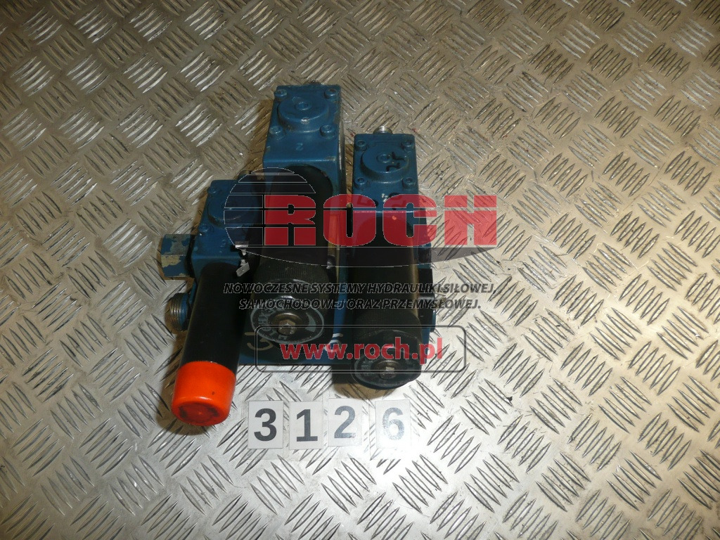 REXROTH KOŚĆ - 3 SEKCYJNY + DR6DP1-52/YN 607318 + CEWKI HED 80H11/50 - Hidraulinis vožtuvas: foto 1 REXROTH KOŚĆ - 3 SEKCYJNY + DR6DP1-52/YN 607318 + CEWKI HED 80H11/50 - Hidraulinis vožtuvas: foto 1