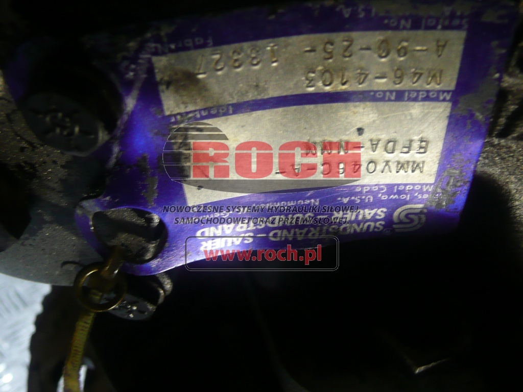 SAUER MMV046C-A-EFDA-NNN M46-4103 A-90-25-13327 + PRZEKŁADNIA - Hidraulinis variklis: foto 2 SAUER MMV046C-A-EFDA-NNN M46-4103 A-90-25-13327 + PRZEKŁADNIA - Hidraulinis variklis: foto 2