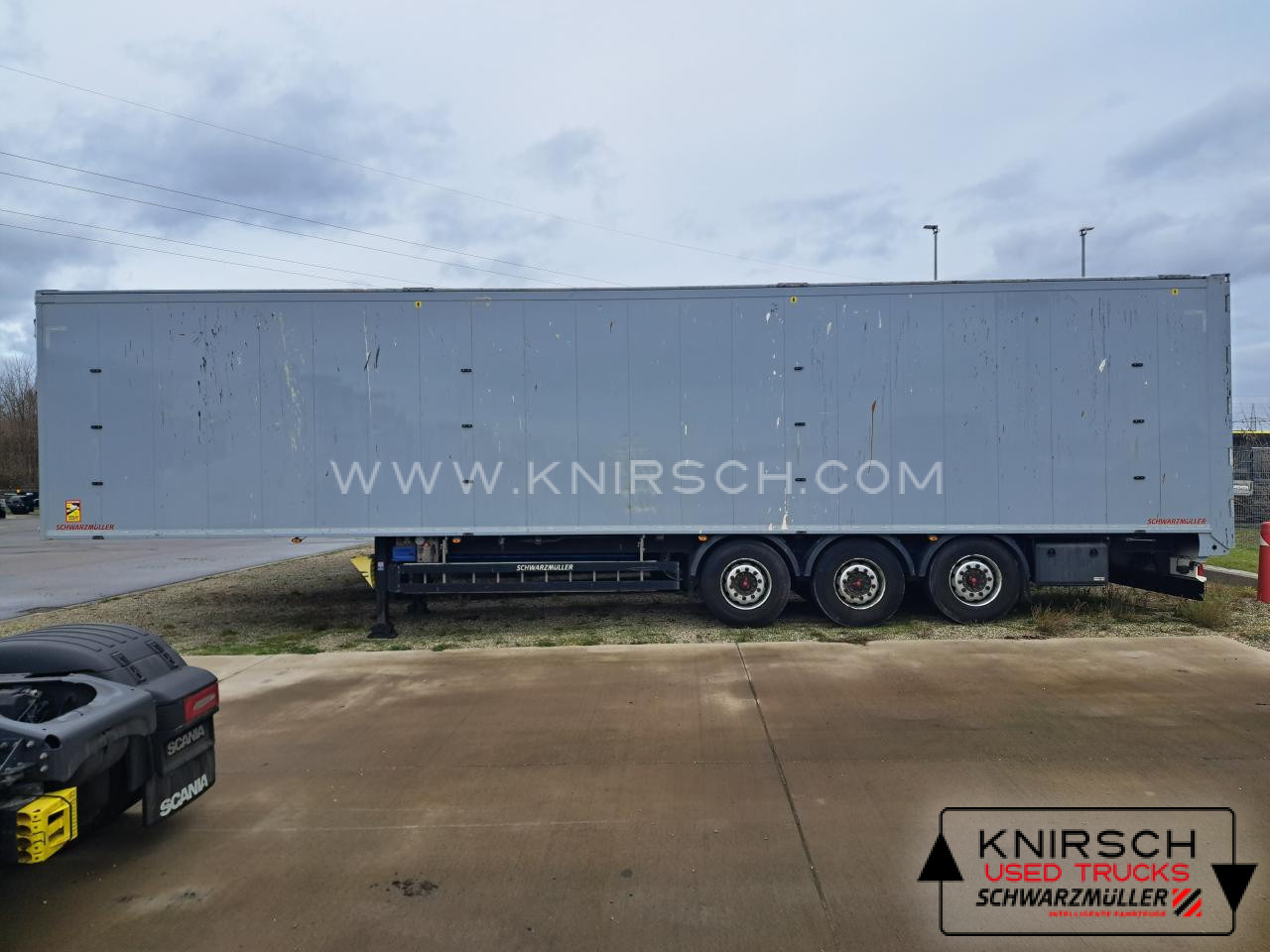 SCHWARZMUELLER Schubboden 91 cbm, Rollplane - Su slankiojanciomis grindimis puspriekabė: foto 3 SCHWARZMUELLER Schubboden 91 cbm, Rollplane - Su slankiojanciomis grindimis puspriekabė: foto 3